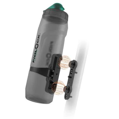 FIDLOCK TWIST antibacterial water bottle 800 ml with bike base